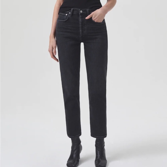 RILEY HIGH RISE STRAIGHT CROP (STRETCH) size 25 - Picture 1 of 10